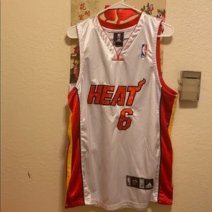 Miami Heat Lebron James 6 Jersey